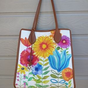 Brighton large canvas tote.